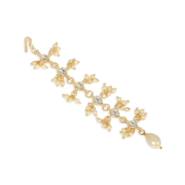 Gold_Traditional_Delicate_Gold_Plated_Kundan_Maang_Tikka_For_Women_|_Gifting_For_Karwachauth