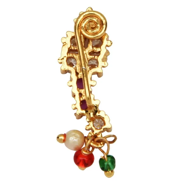 Gold_Multi_Color_Banu_Nath_Brass_Nose_Ring