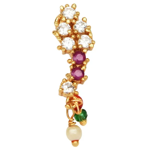Gold_Multi_Color_Banu_Nath_Brass_Nose_Ring