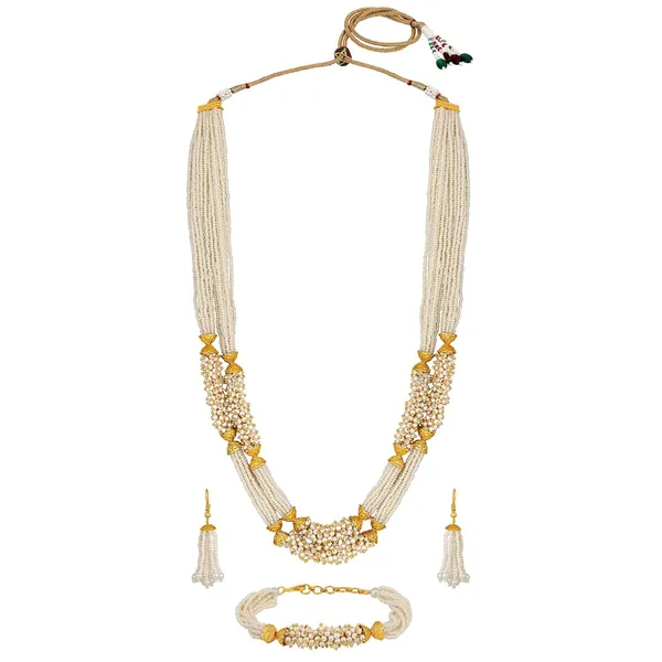 Gold_Plated_Stylish_Wedding_Style_Handcrafted_Long_Multi_Strand_Pearl_Jaipuri_Mala_Necklace_With_Earrings_Set_For_Women_And_Girls_Set_Of_1