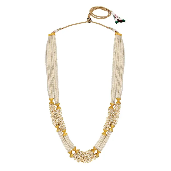 Gold_Plated_Stylish_Wedding_Style_Handcrafted_Long_Multi_Strand_Pearl_Jaipuri_Mala_Necklace_With_Earrings_Set_For_Women_And_Girls_Set_Of_1