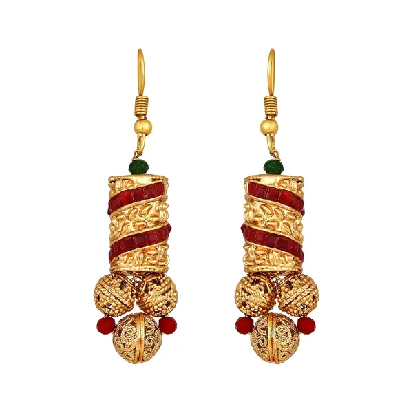Gold_Plated_Stylish_Wedding_Style_Handcrafted_Long_Multi_Strand_Pearl_Jaipuri_Mala_Necklace_With_Earrings_Set_For_Women_And_Girls_Set_Of_1