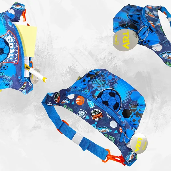Stylish_Soft_Fabric_Waist_Pouch_Adjustable_Straps_Footbal_Printed_Waist_Pouch_For_Boys_Girls_(18_X_12_X_1.2_Cm;_64_G)