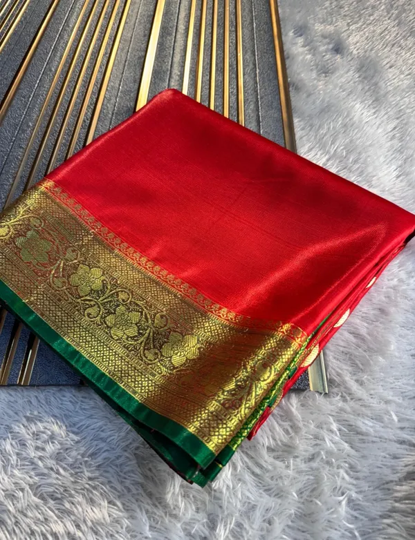 Banarasi_Satin_Silk_Saree_With_Dual_tone_Pattern