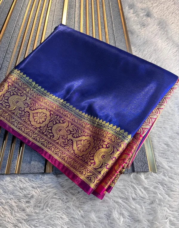Banarasi_Satin_Silk_Saree_With_Dual_tone_Pattern