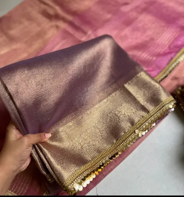 Banarasi_Wine_Jahnvi_Kapoor_Inspired_Tissue_Silk_Shimmer_Saree_With_Sequence_Lace_With_Unstitched_Blouse_Piece