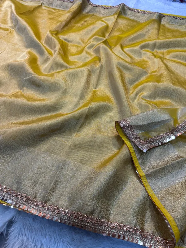 Banarasi_Pure_Tissue_Saree_with_Designer_Sequence_Lace_With_Unstitched_Blouse_Piece