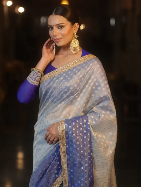 Banarasi_Tissue_All_over_zari_Booti_Saree_with_Shaded_Dye_Pattern