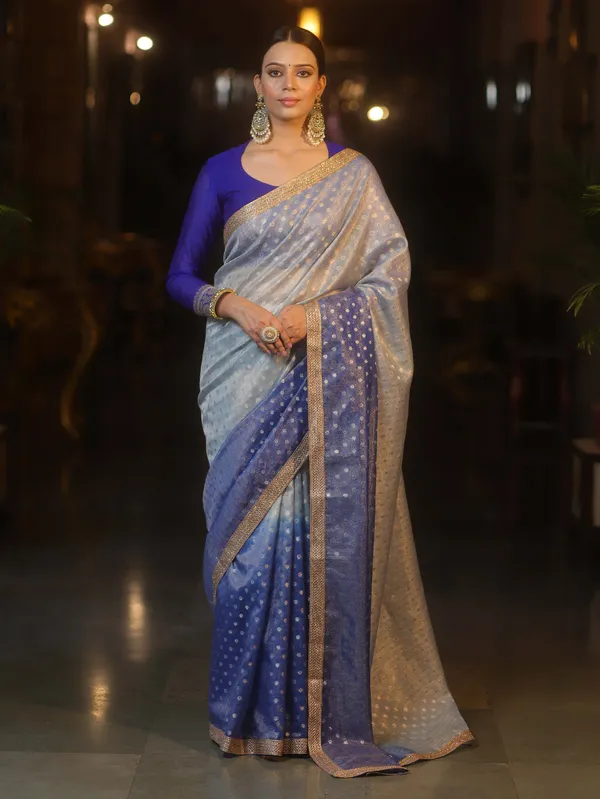 Banarasi_Tissue_All_over_zari_Booti_Saree_with_Shaded_Dye_Pattern