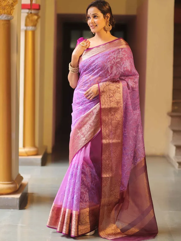 Organza_Silk_Resham_Embroidery_Work_Saree