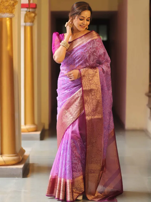 Organza_Silk_Resham_Embroidery_Work_Saree