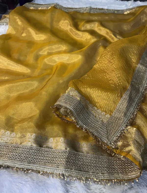 Banarasi_Zari_Tissue_Double_lace_Saree_with_Sequence_Designer_Lace