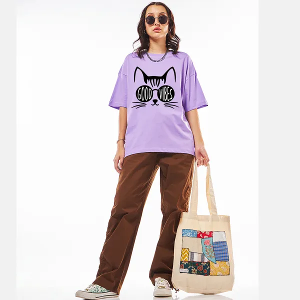 Purple_Cotton_Blend_Printed_Round_Neck_Half_Sleeve_Regular_T-Shirt_For_Women