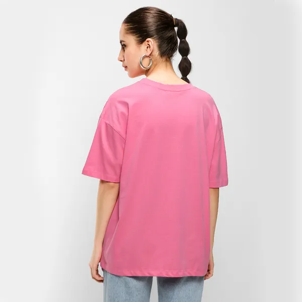 Pink_Cotton_Blend_Printed_Round_Neck_Half_Sleeve_Oversized_T-Shirt_For_Women