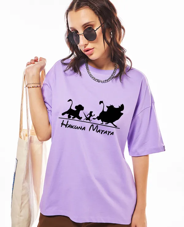 Purple_Cotton_Blend_Printed_Round_Neck_Half_Sleeve_Oversized_T-Shirt_For_Women