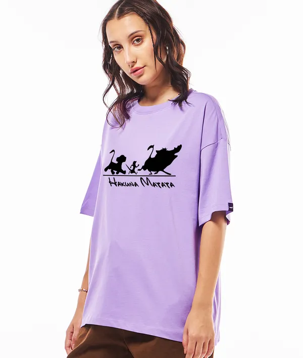 Purple_Cotton_Blend_Printed_Round_Neck_Half_Sleeve_Oversized_T-Shirt_For_Women
