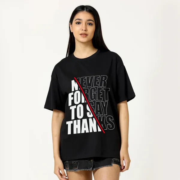 Black_Cotton_Blend_Printed_Round_Neck_Half_Sleeve_Oversized_T-Shirt_For_Women