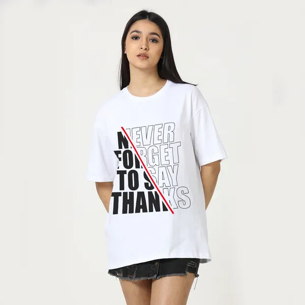 White_Cotton_Blend_Printed_Round_Neck_Half_Sleeve_Regular_T-Shirt_For_Women