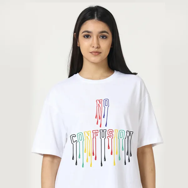 White_Cotton_Blend_Printed_Round_Neck_Half_Sleeve_Regular_T-Shirt_For_Women