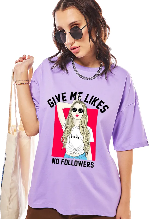 Purple_Cotton_Blend_Printed_Round_Neck_Half_Sleeve_Oversized_T-Shirt_For_Women