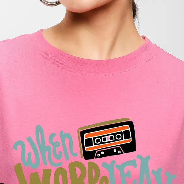 Pink_Cotton_Blend_Printed_Round_Neck_Half_Sleeve_Oversized_T-Shirt_For_Women