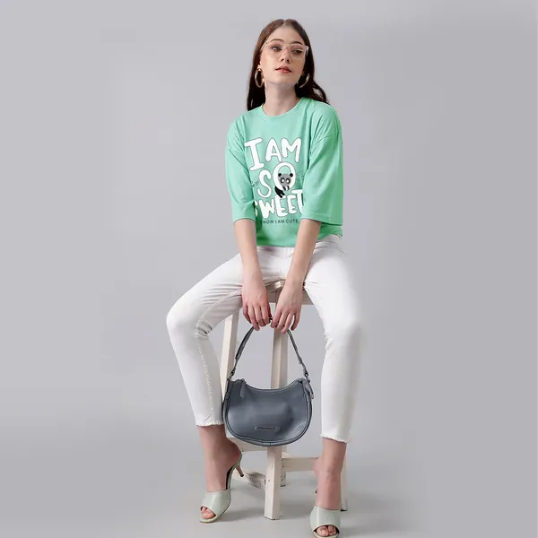 Blue_Cotton_Blend_Printed_Round_Neck_Half_Sleeve_Oversized_T-Shirt_For_Women