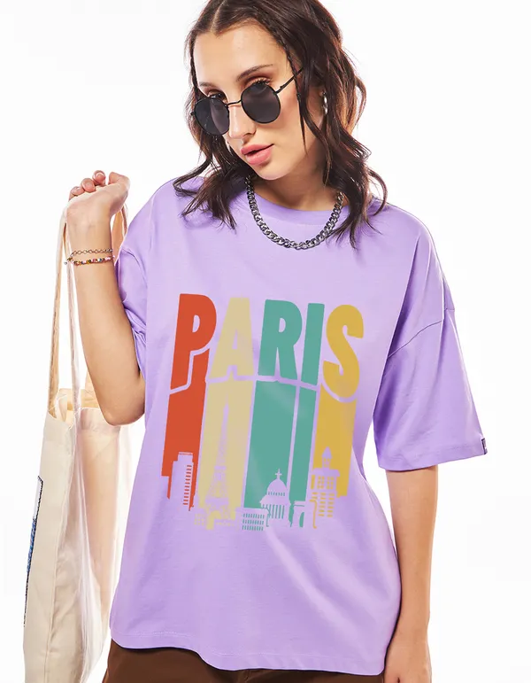 Purple_Cotton_Blend_Printed_Round_Neck_Half_Sleeve_Oversized_T-Shirt_For_Women