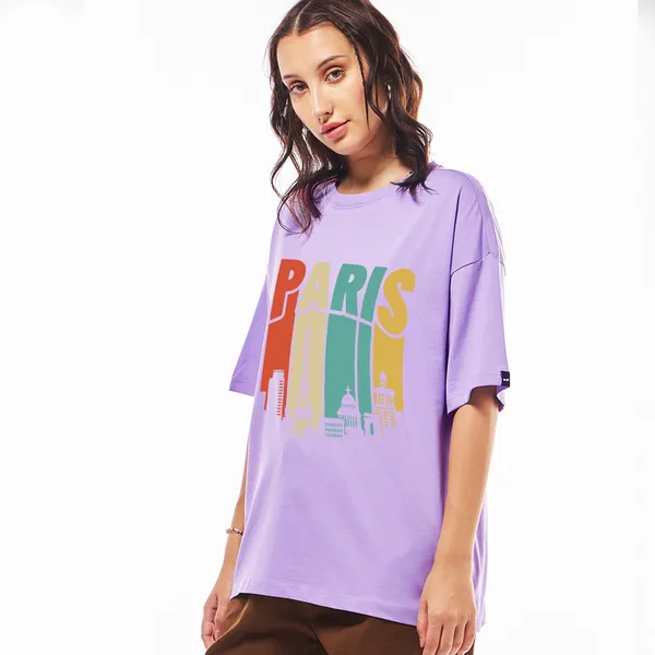Purple_Cotton_Blend_Printed_Round_Neck_Half_Sleeve_Oversized_T-Shirt_For_Women