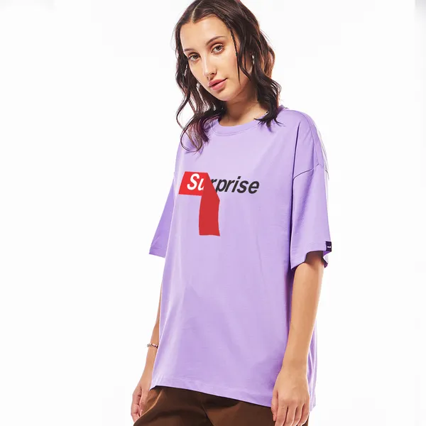 Purple_Cotton_Blend_Printed_Round_Neck_Half_Sleeve_Oversized_T-Shirt_For_Women