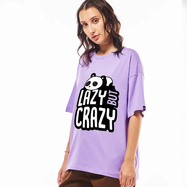 Purple_Cotton_Blend_Printed_Round_Neck_Half_Sleeve_Oversized_T-Shirt_For_Women