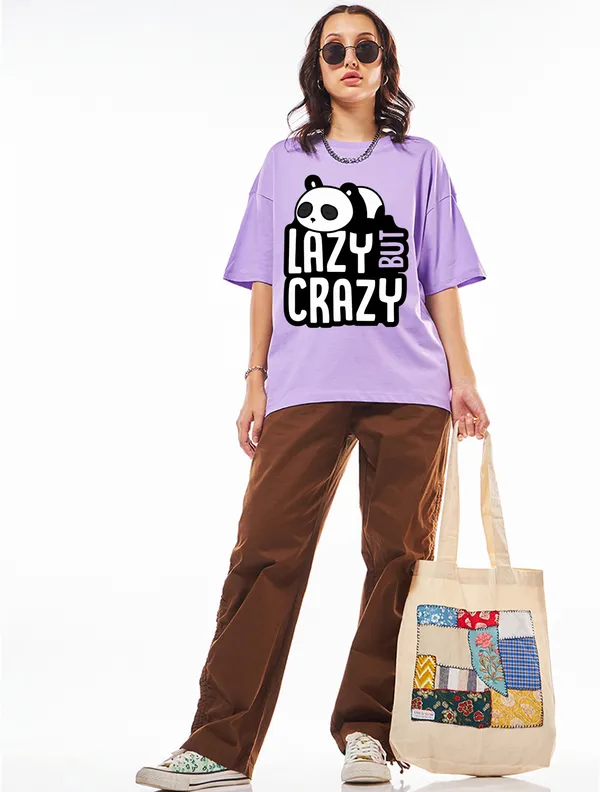 Purple_Cotton_Blend_Printed_Round_Neck_Half_Sleeve_Oversized_T-Shirt_For_Women