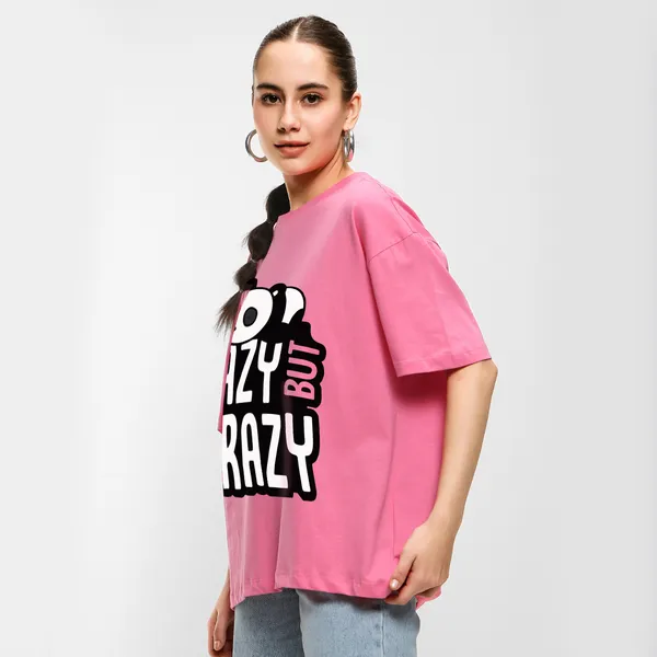 Pink_Cotton_Blend_Printed_Round_Neck_Half_Sleeve_Oversized_T-Shirt_For_Women