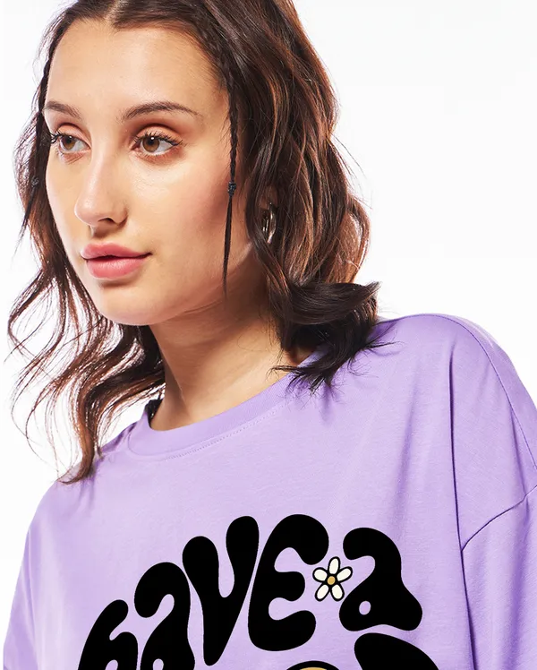 Purple_Pure_Cotton_Printed_Round_Neck_Half_Sleeve_Oversized_T-Shirt_For_Women