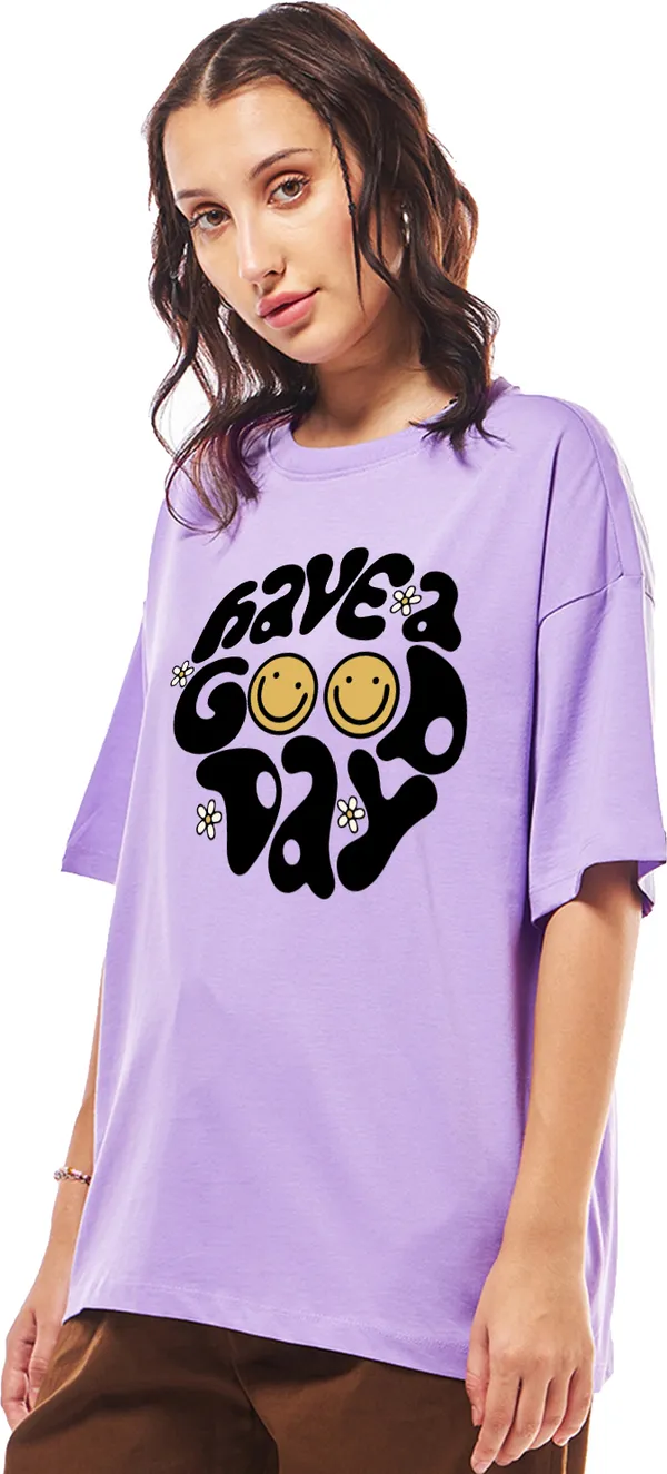 Purple_Pure_Cotton_Printed_Round_Neck_Half_Sleeve_Oversized_T-Shirt_For_Women