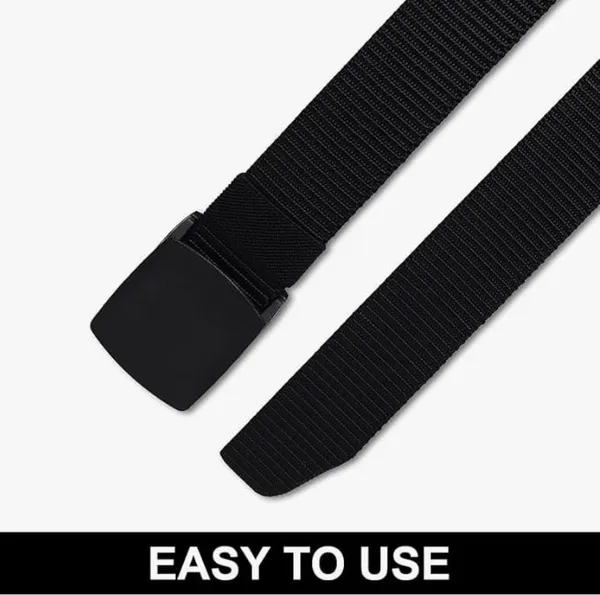Black_&_Brown_Quality_Nylon/Canvas_Waist_Belt_For_Men_&_Women