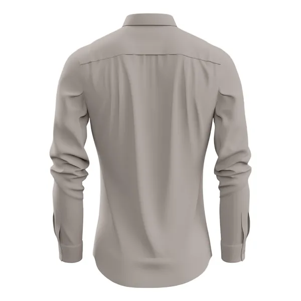 Light_Grey_Cotton_Full_Sleeve_Classic_Formal_Plain_Cotton_Shirt_For_Men