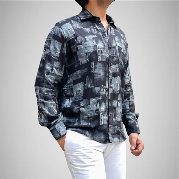 Black_&_Grey_Cotton_Full_Sleeve_Patch_Printed_Shirts_For_Men