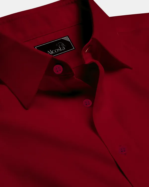 Crimson_Maroon_Cotton_Full_Sleeve_Formal_Plain_Shirts_For_Men