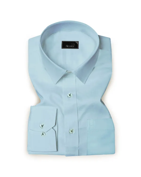 Light_Blue_Cotton_Full_Sleeve_Formal_Plain_Shirts_For_Men