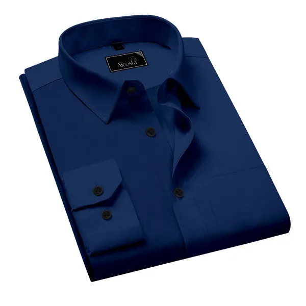 Royal_Blue_Cotton_Full_Sleeve_Formal_Plain_Shirts_For_Men