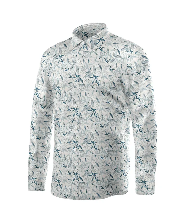 Blue_Relaxed_Printed_Casual_Lycra_Cotton_Shirt_For_Men