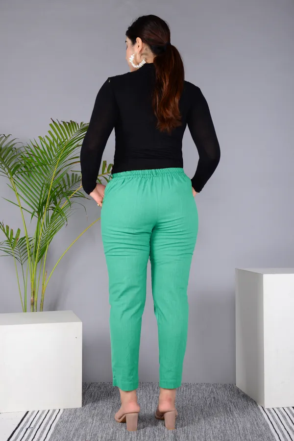 Aqua_Blue_Cotton_Classic_Regular_Fit_Solid_Pant_For_Girl