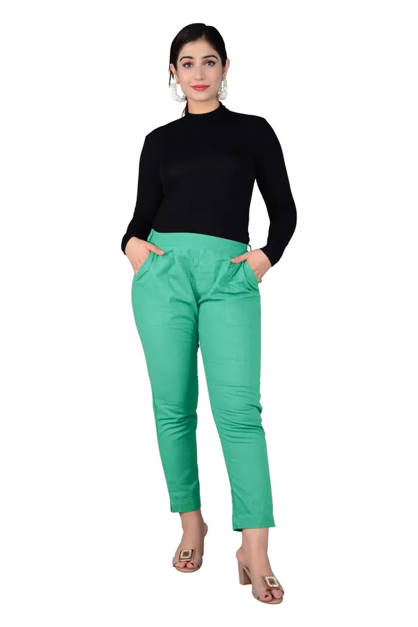 Aqua_Blue_Cotton_Classic_Regular_Fit_Solid_Pant_For_Girl