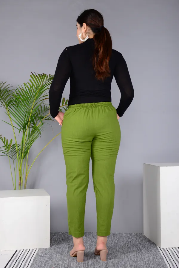 Green_Cotton_Classic_Regular_Fit_Solid_Pant_For_Girl