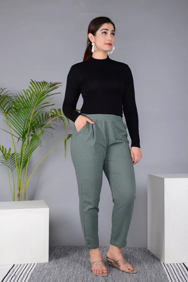 Grey_Cotton_Classic_Regular_Fit_Solid_Pant_For_Girl