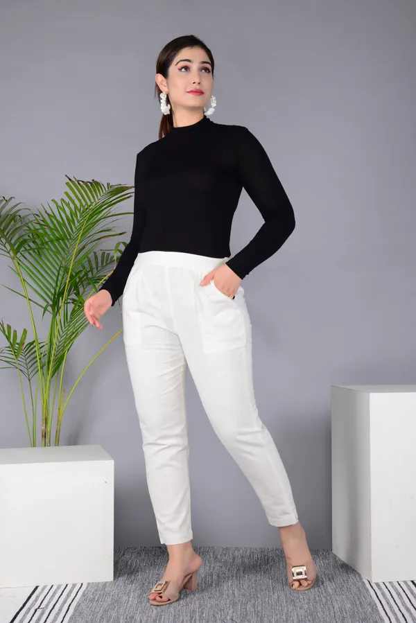 Off_White_Cotton_Classic_Regular_Fit_Solid_Pant_For_Girl