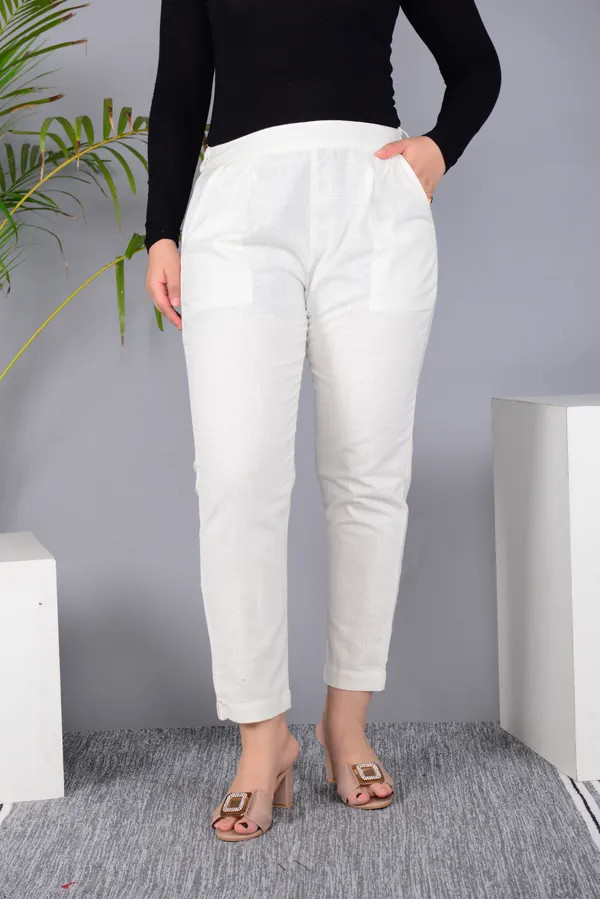 Off_White_Cotton_Classic_Regular_Fit_Solid_Pant_For_Girl