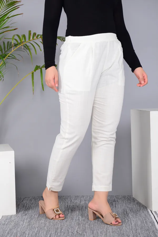 Off_White_Cotton_Classic_Regular_Fit_Solid_Pant_For_Girl
