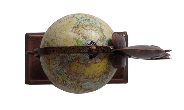 Copper_Metal_Table_Globe_Elephant_Shaped_With_A_Revolving_Tummy_(25_X_10_X_20_Cm)