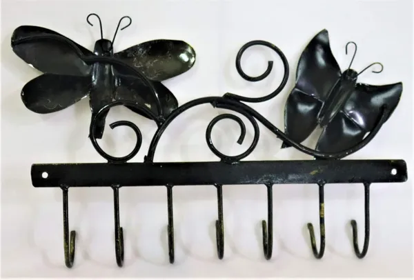 Golden_Premium_Two_Butterflies_Key_Holder_(30_X_20_X_5_Cm)